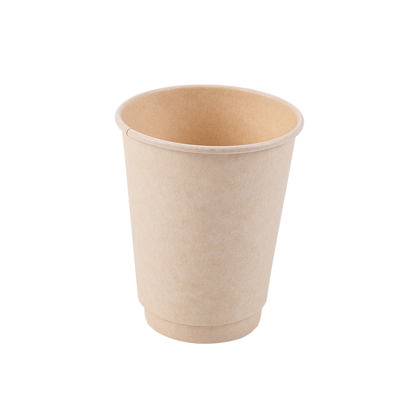 12oz Cangkir Kertas Dua Lapis Biodegradable Sekali Pakai